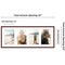Brown Finish Collage Frame - White Mat, 20 Frame Sizes to Choose From, UV Acrylic, Wall Hanging Hardware, Vertical or Horizontal Display